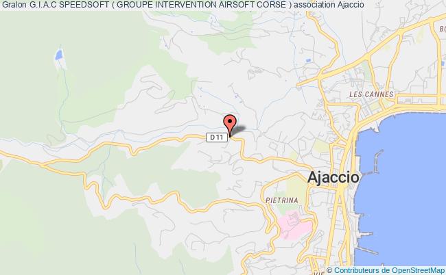 plan association G.i.a.c ( Groupe Intervention Airsoft Corse ) Sarrola-Carcopino