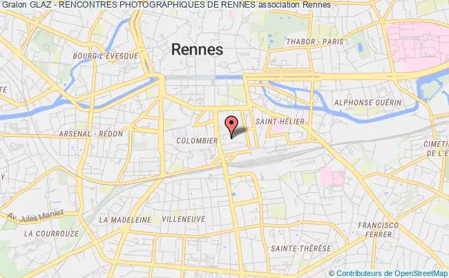 plan association Glaz - Rencontres Photographiques De Rennes Rennes
