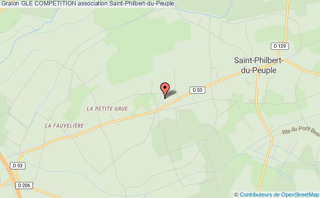 plan association Gle CompÉtition Saint-Philbert-du-Peuple