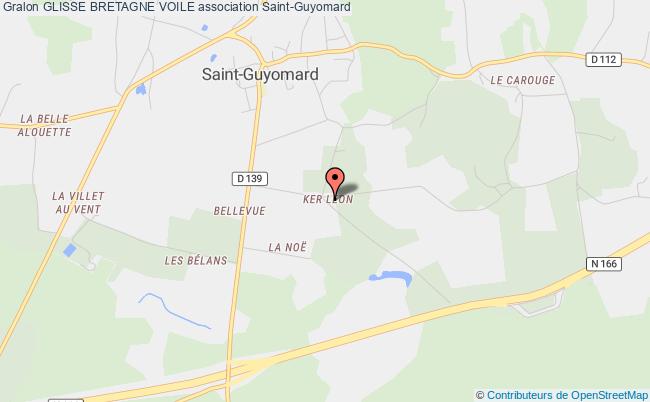 plan association Glisse Bretagne Voile Saint-Guyomard