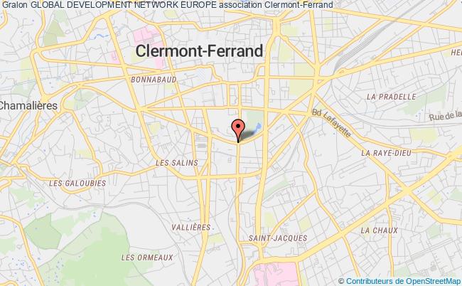 plan association Global Development Network Europe Clermont-Ferrand