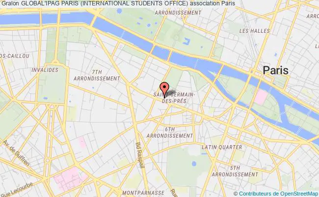 plan association Global'ipag Paris (international Students Office) Paris