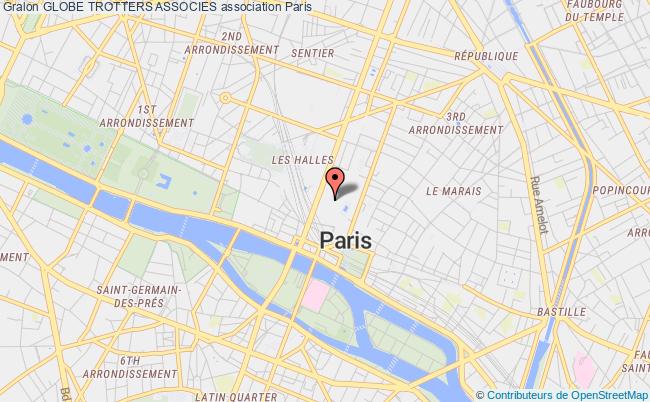 plan association Globe Trotters Associes Paris
