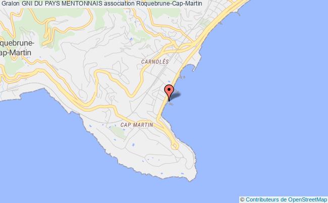 plan association Gni Du Pays Mentonnais Roquebrune-Cap-Martin