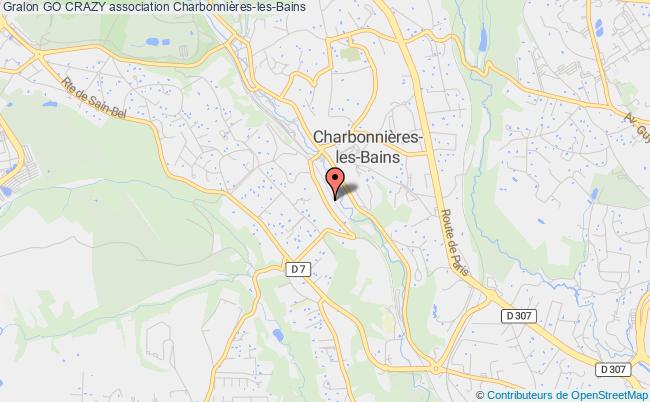 plan association Go Crazy Charbonnières-les-Bains