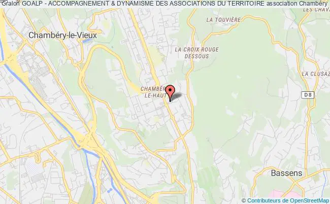 plan association Goalp - Accompagnement & Dynamisme Des Associations Du Territoire Chambéry