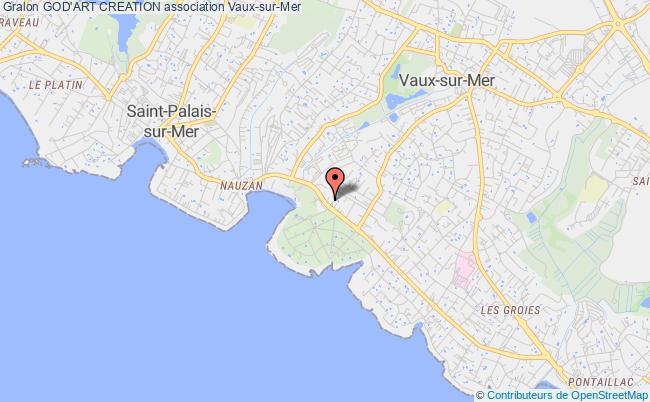 plan association God'art Creation Vaux-sur-Mer