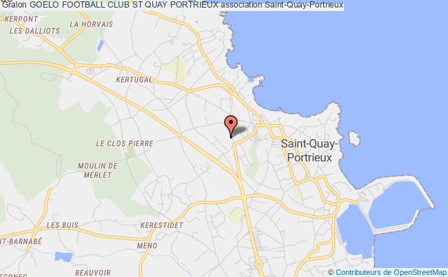 plan association Goelo Football Club St Quay Portrieux Saint-Quay-Portrieux