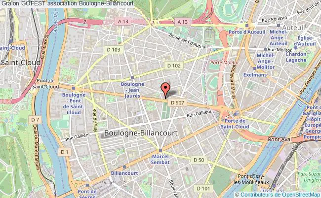 plan association Gofest Boulogne-Billancourt