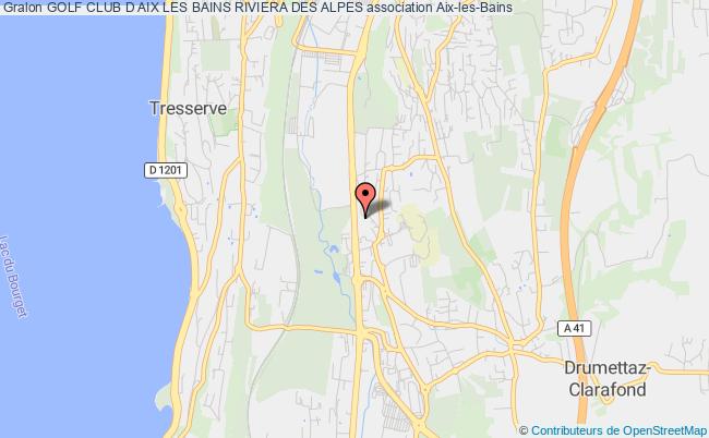 GOLF CLUB D AIX LES BAINS RIVIERA DES ALPES