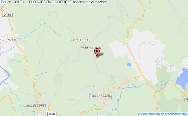 GOLF CLUB D'AUBAZINE CORREZE