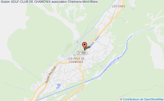 plan association Golf-club De Chamonix Chamonix-Mont-Blanc