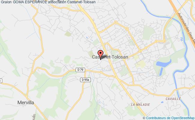 plan association Goma Esperance Castanet-Tolosan