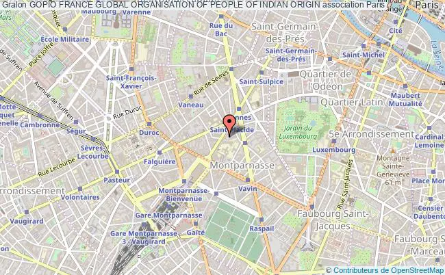 plan association Gopio France Global Organisation Of People Of Indian Origin Paris