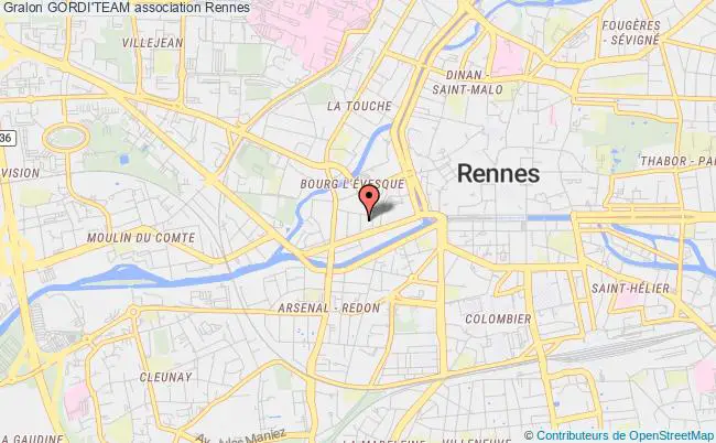 plan association Gordi'team Rennes