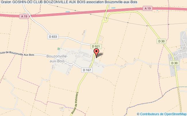 plan association Goshin-do Club Bouzonville Aux Bois Bouzonville-aux-Bois