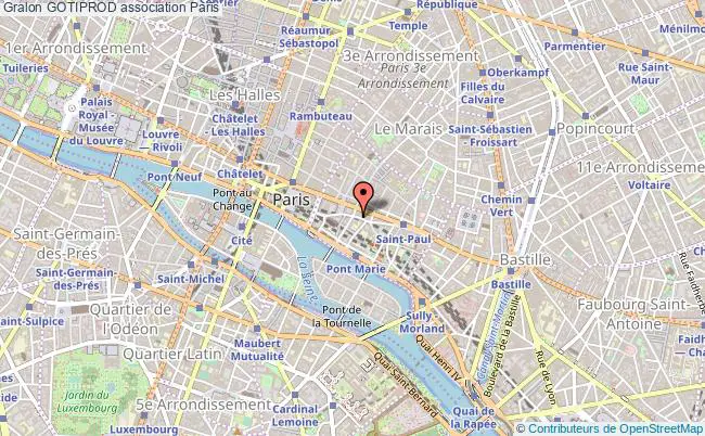 plan association Gotiprod PARIS