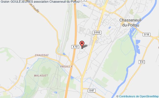 plan association Goule'jeunes Chasseneuil-du-Poitou