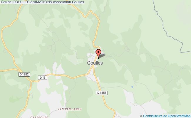plan association Goulles Animations Goulles