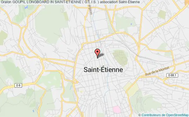 plan association Goupil Longboard In Saint-etienne ( G.l.i.s. ) Saint-Étienne