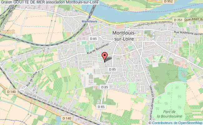 plan association Goutte De Mer Montlouis-sur-Loire
