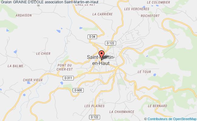 plan association Graine D'ecole Saint-Martin-en-Haut