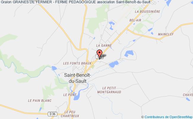 plan association Graines De Fermier - Ferme Pedagogique 