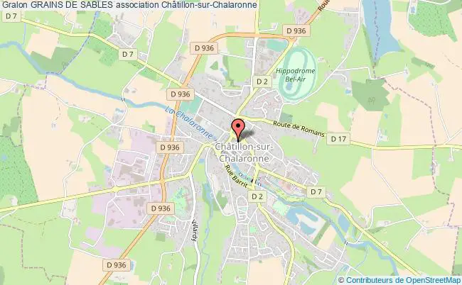 plan association Grains De Sables Châtillon-sur-Chalaronne