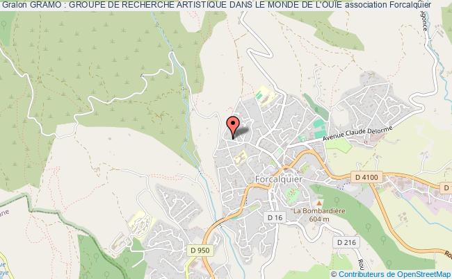 GRAMO : GROUPE DE RECHERCHE ARTISTIQUE DANS LE MONDE DE L'OUÏE