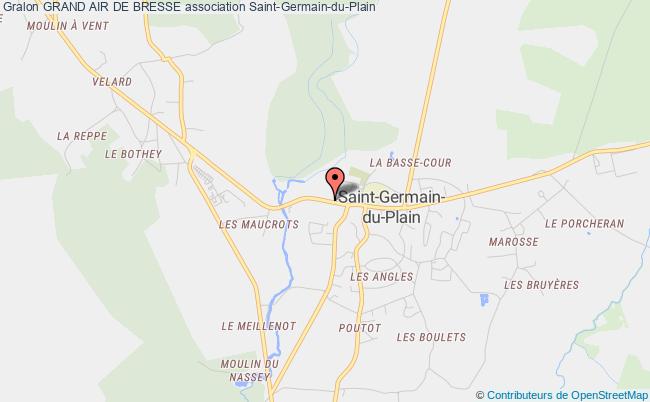 plan association Grand Air De Bresse Saint-Germain-du-Plain