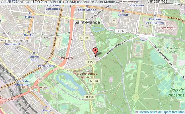 plan association Grand Coeur Saint Mande (gcsm) Saint-Mandé