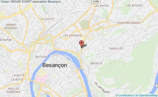 plan association Grand Écart Besançon