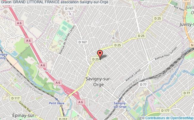 plan association Grand Littoral France Savigny-sur-Orge