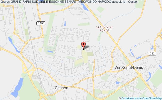 plan association Grand Paris Sud Seine Essonne Senart Taekwondo Hapkido Cesson