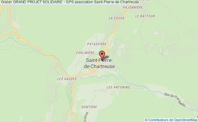 plan association Grand Projet Solidaire - Gps Saint-Pierre-de-Chartreuse