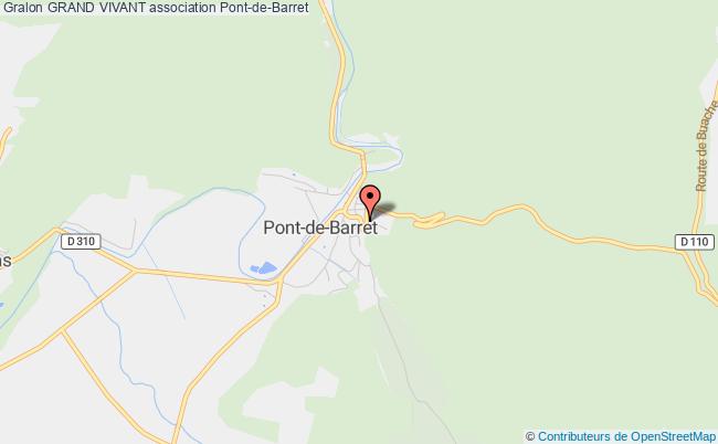plan association Grand Vivant Pont-de-Barret