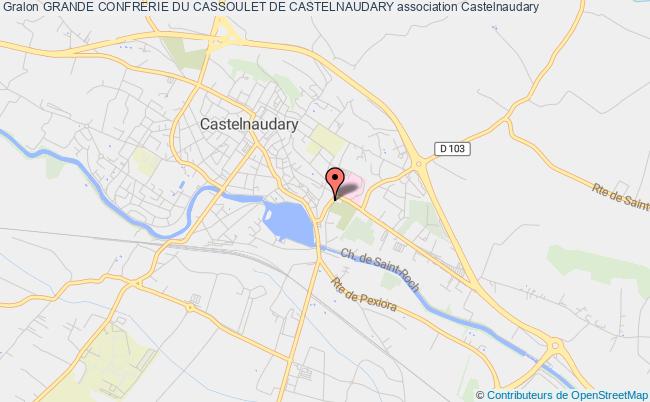 plan association Grande Confrerie Du Cassoulet De Castelnaudary Castelnaudary