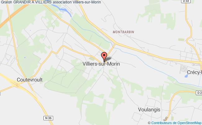 plan association Grandir À Villiers Villiers-sur-Morin