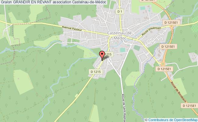 plan association Grandir En RÊvant Castelnau-de-Médoc