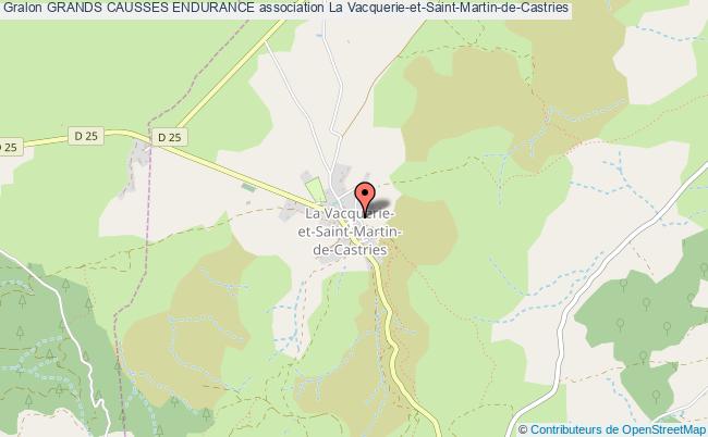 plan association Grands Causses Endurance La    Vacquerie-et-Saint-Martin-de-Castries