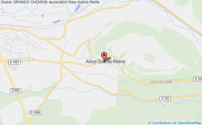 plan association Grands Chemins Alise-Sainte-Reine
