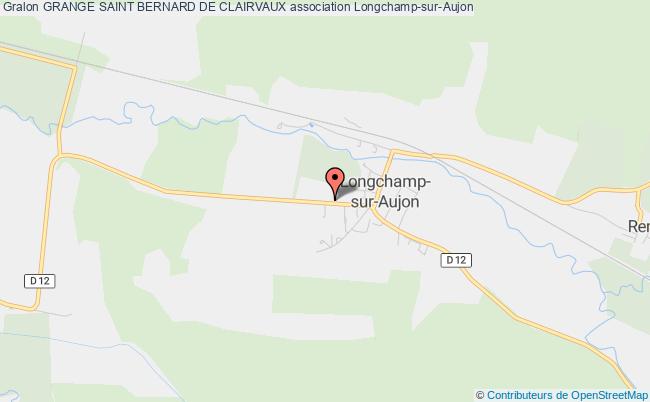 plan association Grange Saint Bernard De Clairvaux Longchamp-sur-Aujon