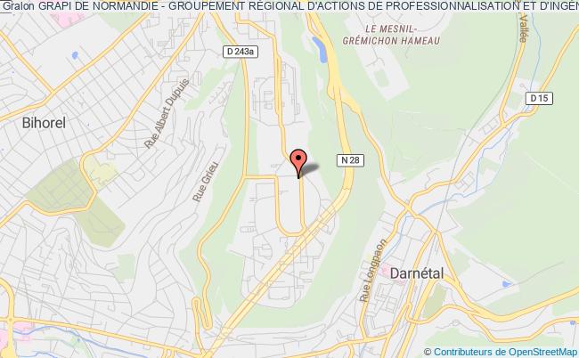 GRAPI DE NORMANDIE - GROUPEMENT RÉGIONAL D'ACTIONS DE PROFESSIONNALISATION ET D'INGÉNIERIE