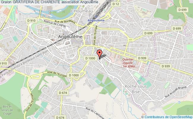 plan association Gratiferia De Charente Angoulême