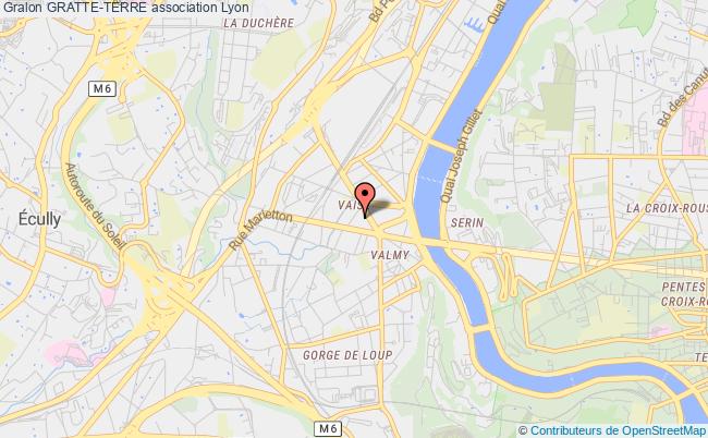 plan association Gratte-terre Lyon 9