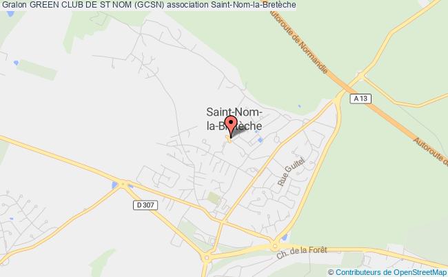 plan association Green Club De St Nom (gcsn) Saint-Nom-la-Bretèche