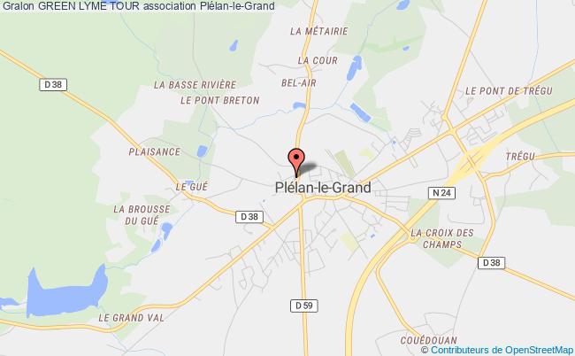 plan association Green Lyme Tour Plélan-le-Grand