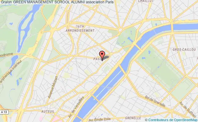 plan association Green Management School Alumni Paris 16e