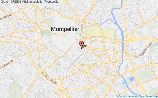 plan association Green Mile Montpellier