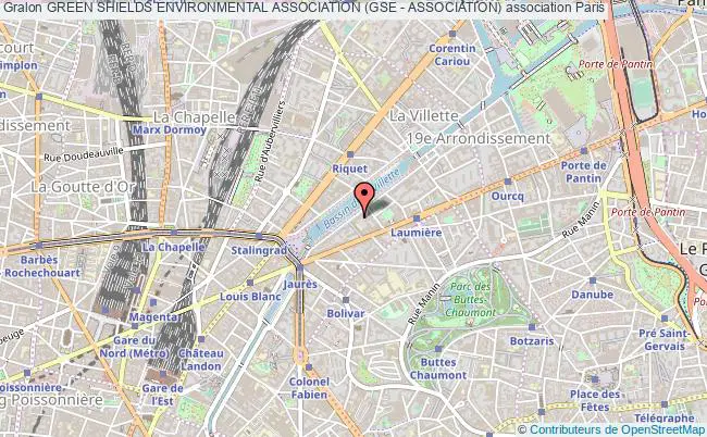 plan association Green Shields Environmental Association (gse - Association) Paris